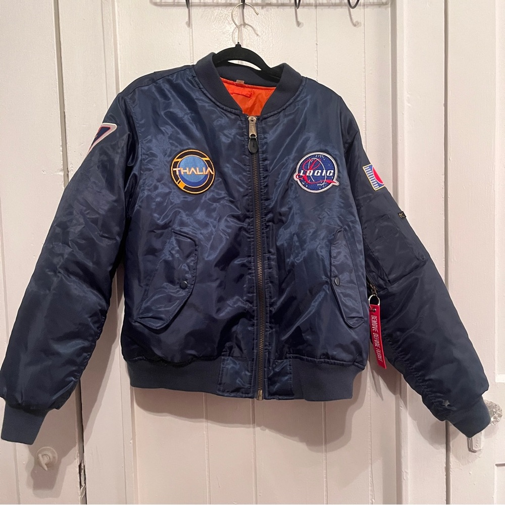 logic bomber jacket